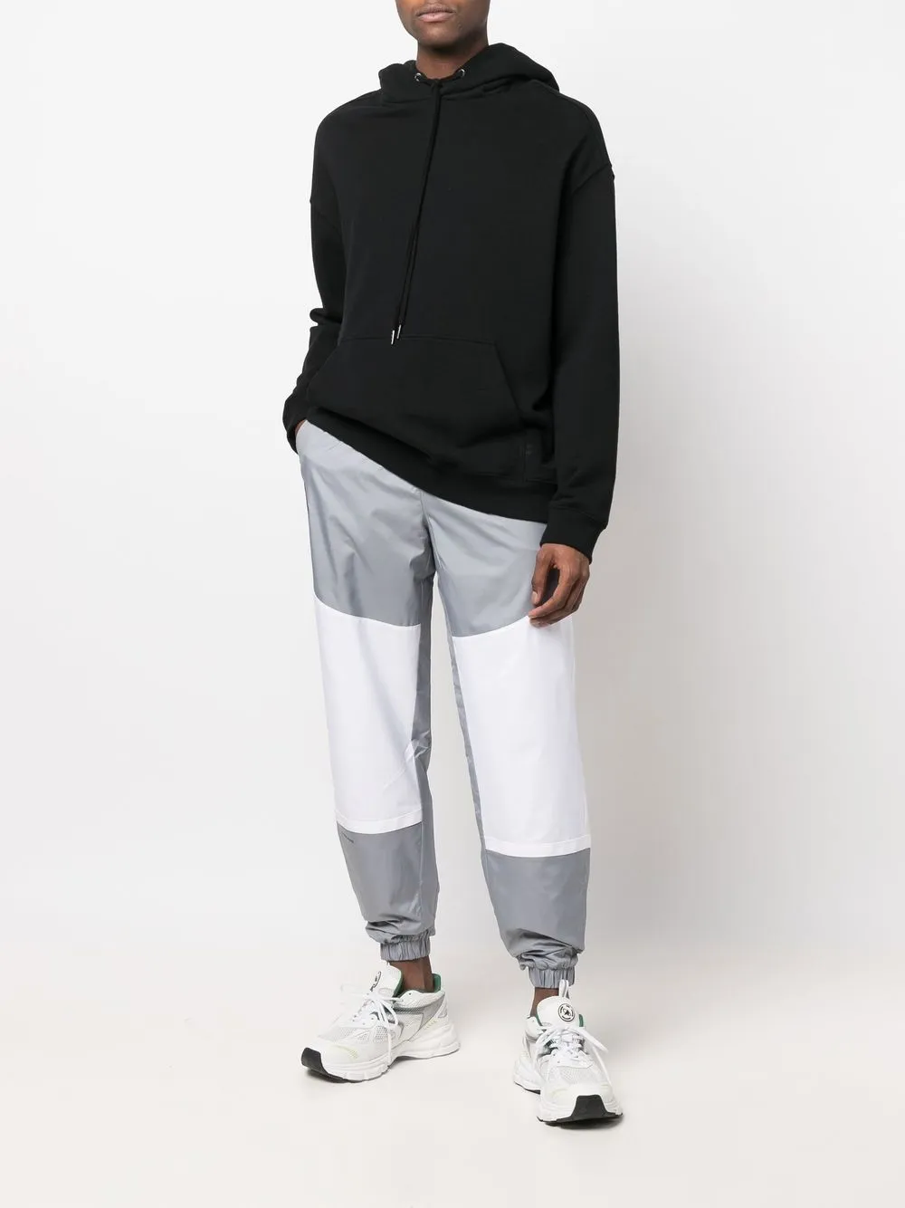 panelled track pants