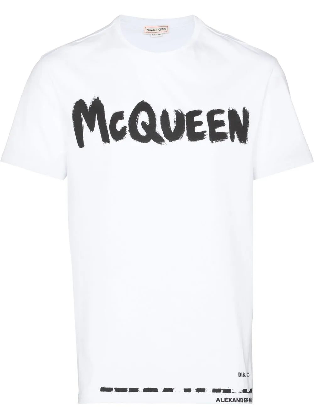 

Alexander McQueen logo-print cotton T-shirt - White