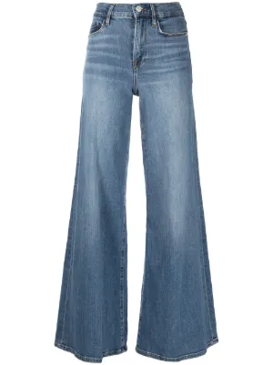 Women's Designer Wide Leg Jeans 2018 