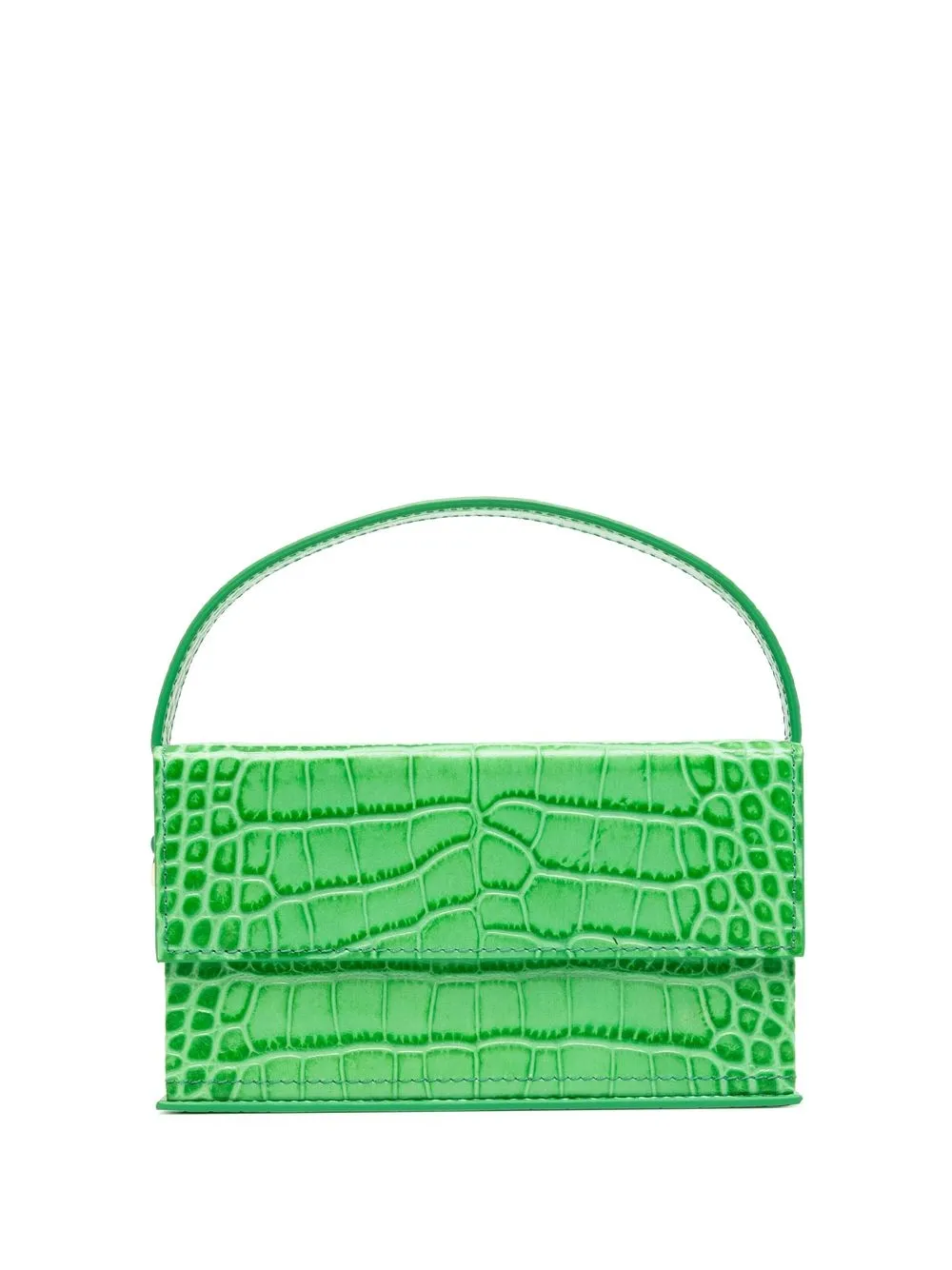 

L’AFSHAR tote Ida con efecto de piel de serpiente - Verde