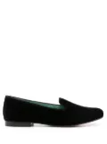 Blue Bird Shoes slip-on velvet loafers - Black