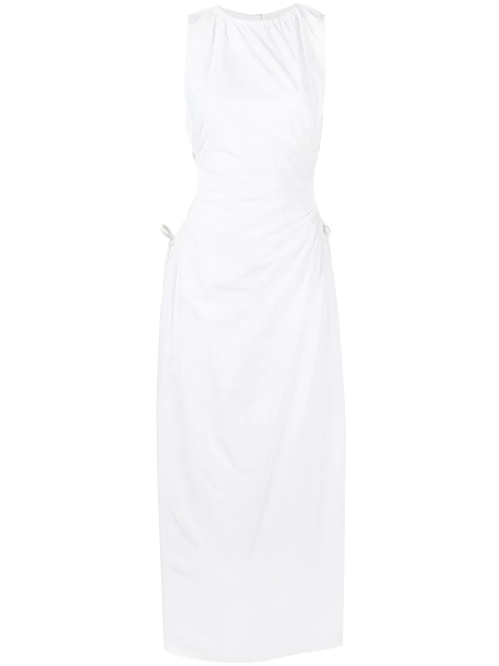 

SIR. vestido Ilkin con aberturas - Blanco