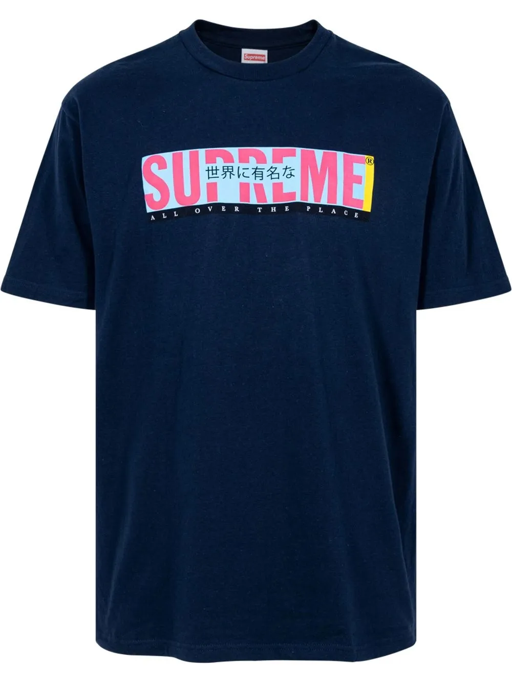 

Supreme playera All Over SS22 - Azul