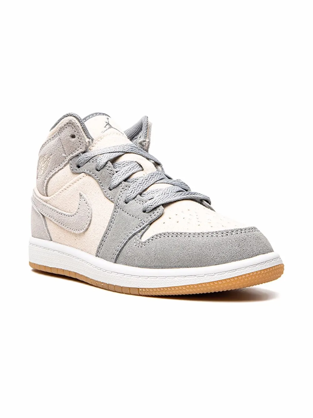 

Jordan Kids tenis Air Jordan 1 Mid SE - Gris