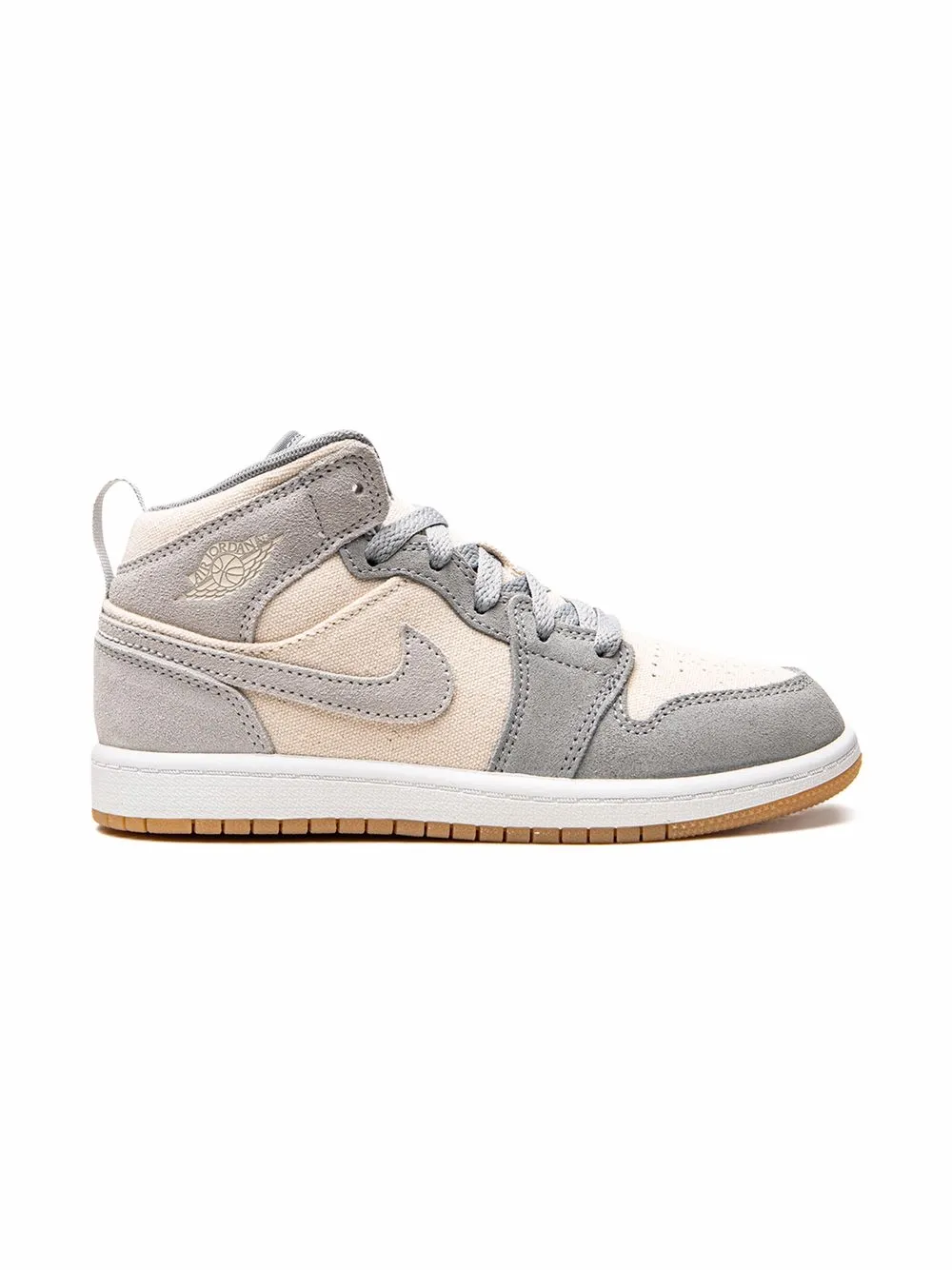 Jordan Kids Air Jordan 1 Mid SE sneakers - Grijs