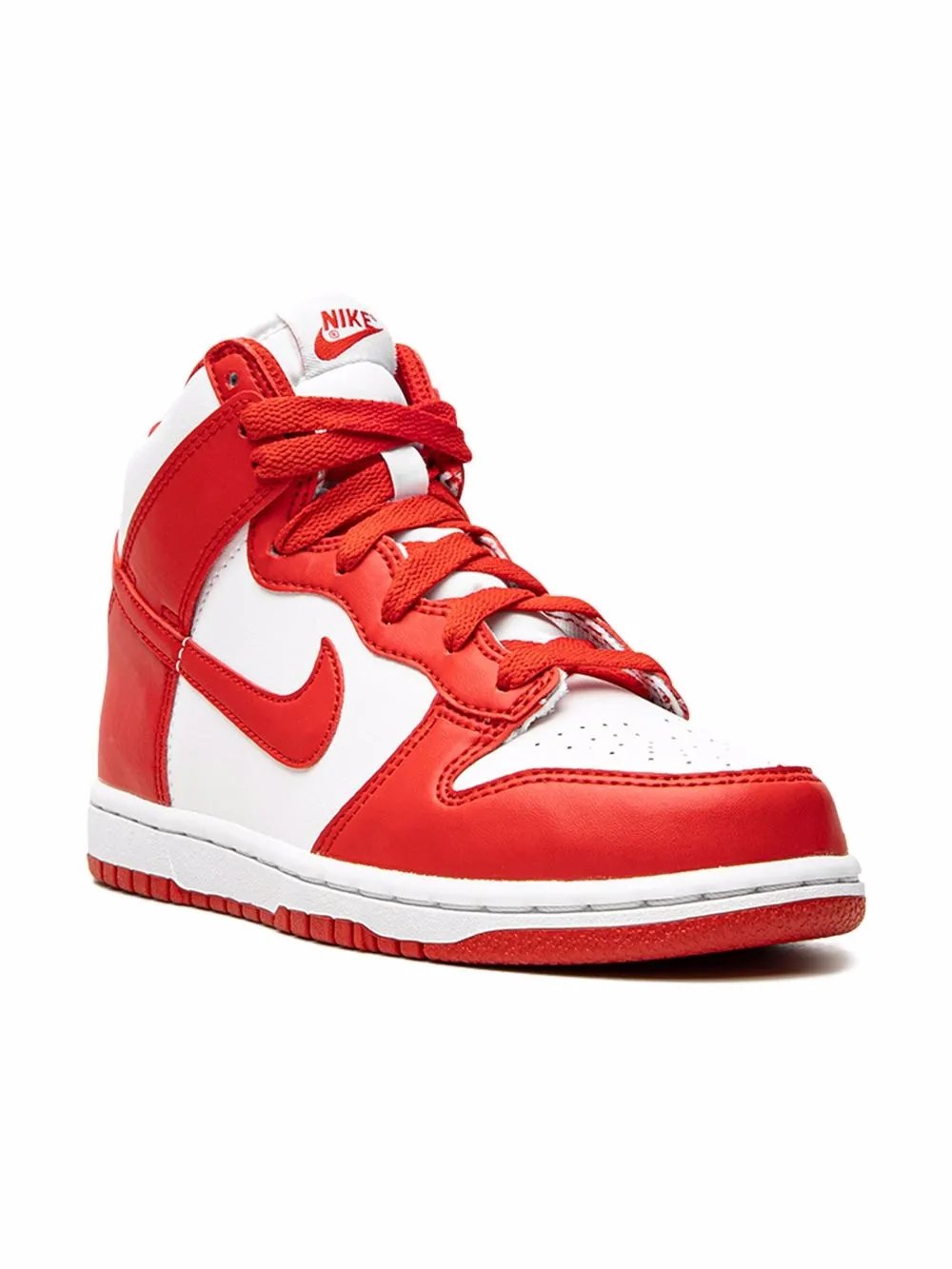 

Nike Kids tenis Dunk High - Rojo