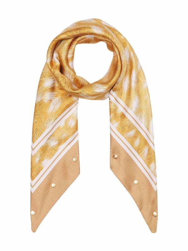 burberry deer scarf