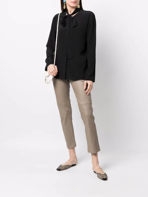 JOSEPH Bayne tie-fastening Blouse - Farfetch