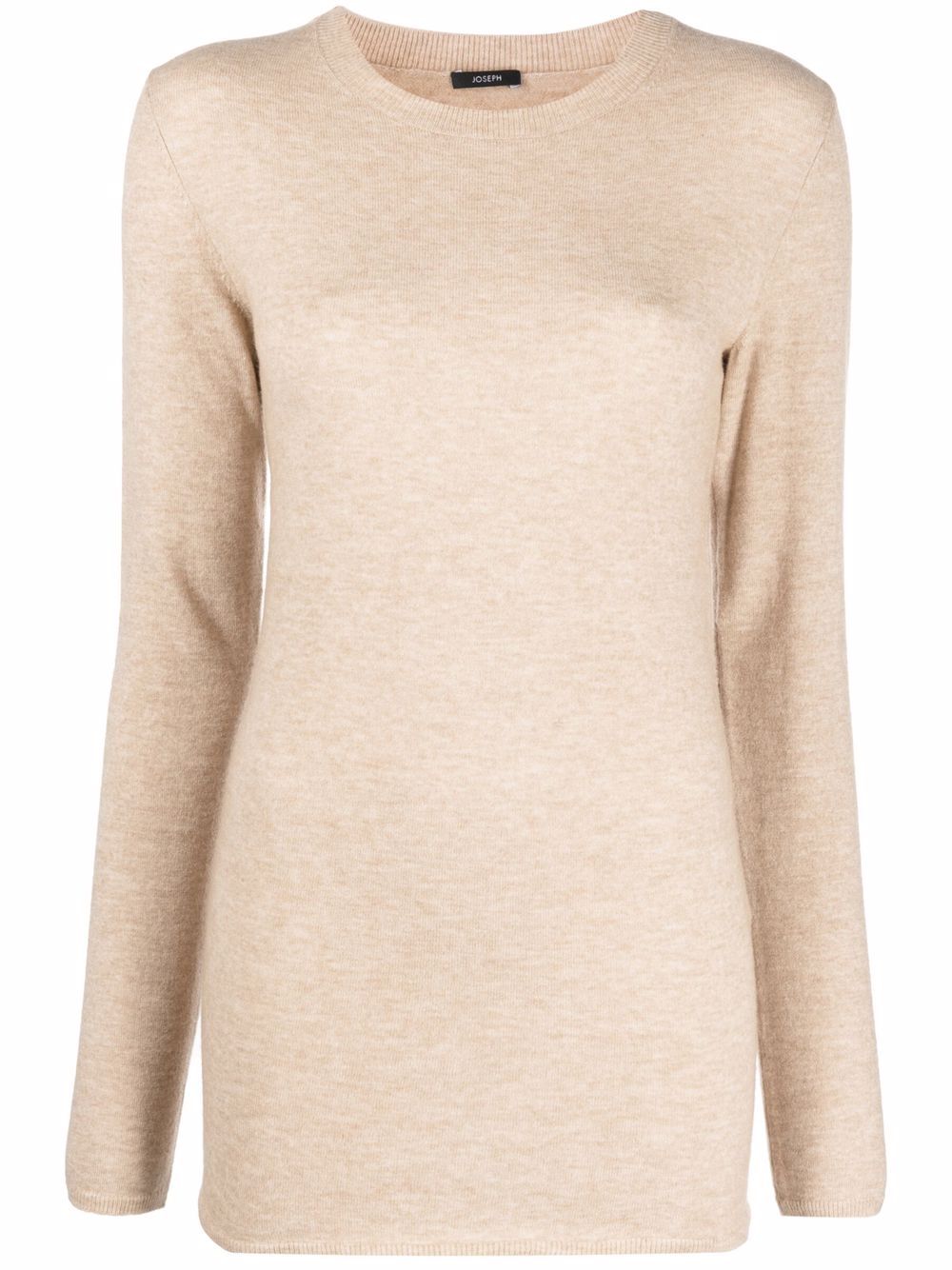 

JOSEPH fine-knit ribbed-trim jumper - Neutrals