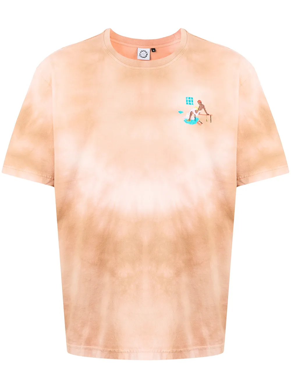 

CARNE BOLLENTE playera con motivo bordado - Naranja