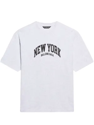 Balenciaga Cities New York Cotton T-shirt - Farfetch