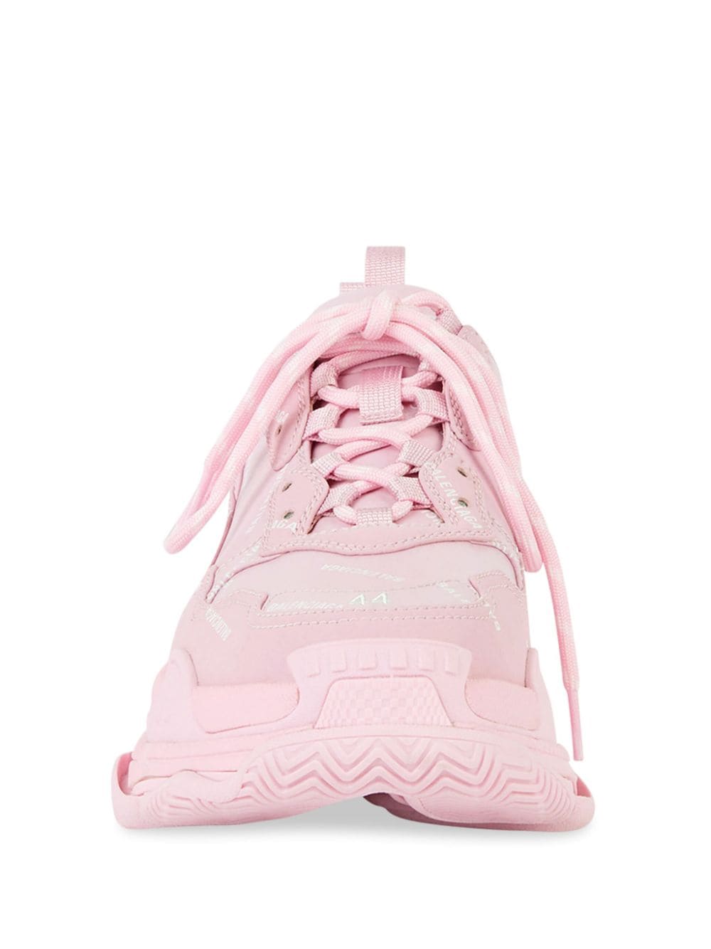 Balenciaga Triple S low-top sneakers - Roze