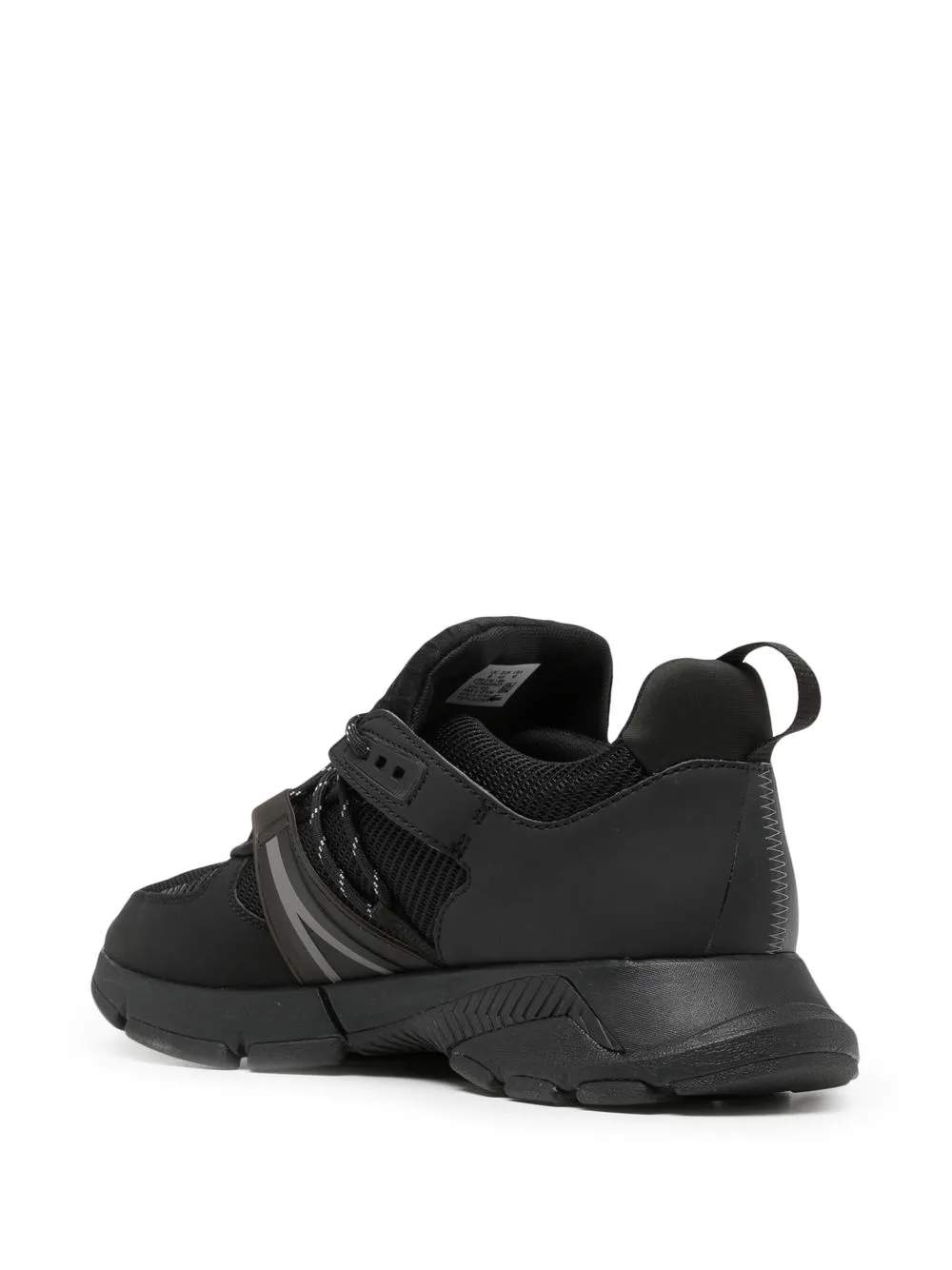  Lacoste Sneakers Mit Einsätzen   Schwarz 