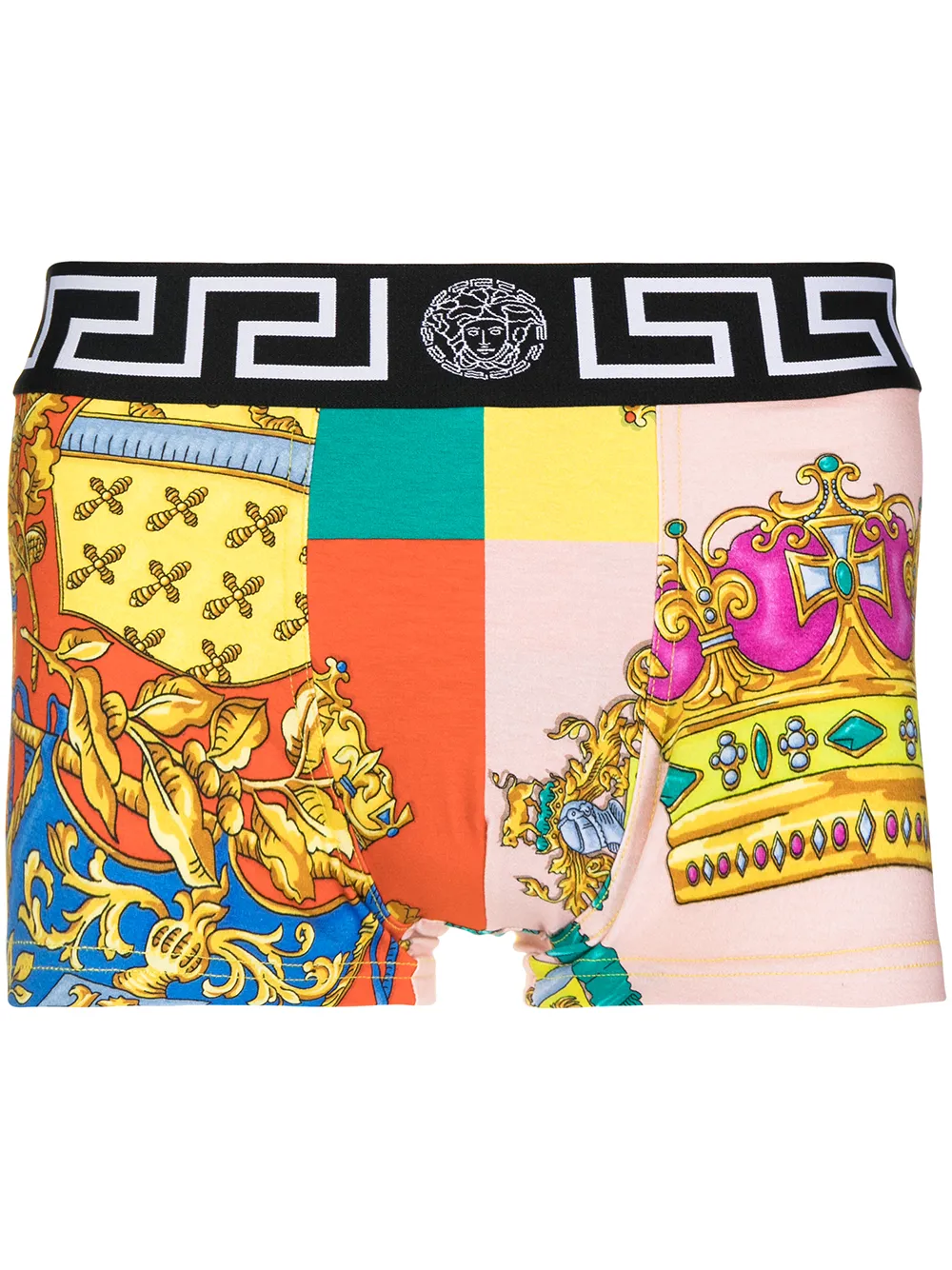 

Versace bóxer con estampado gráfico - Multicolor