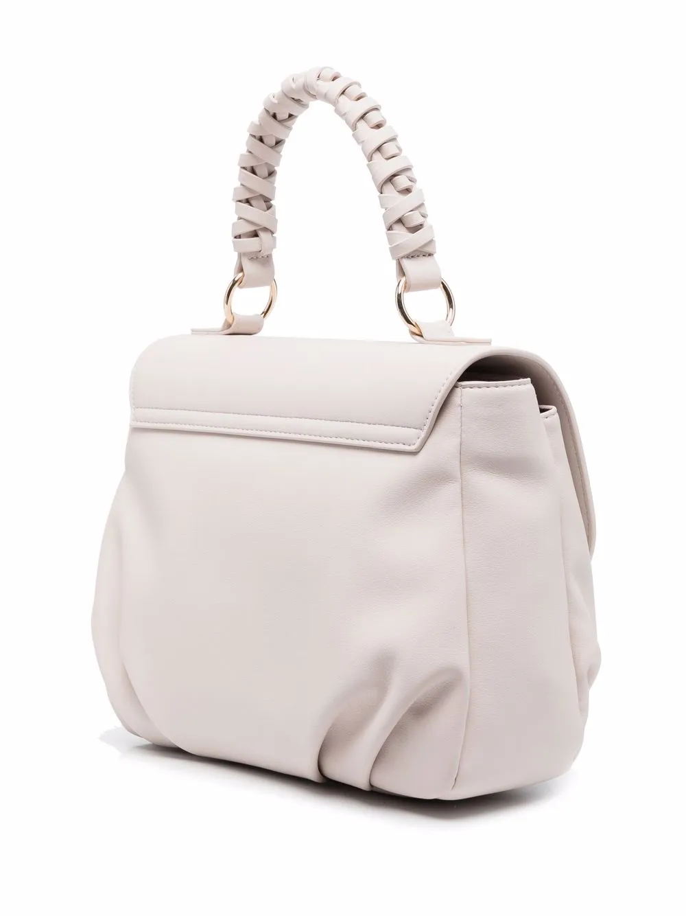 Love Moschino Heart shopper met logoplakkaat Beige