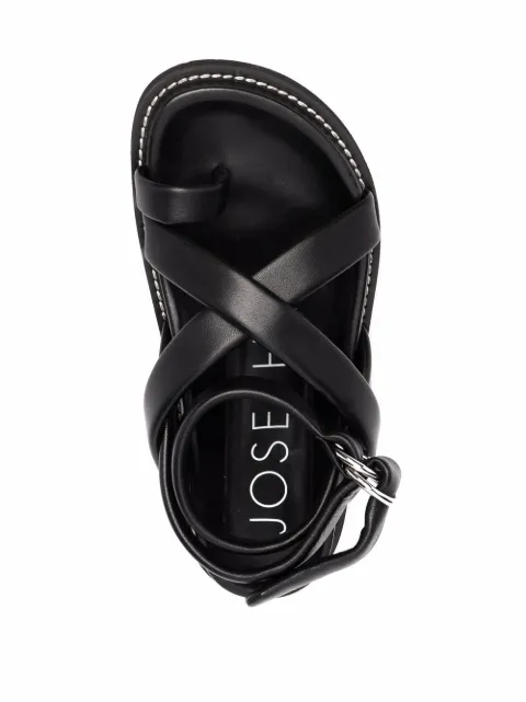 JOSEPH Jazal Leather Sandals - Farfetch
