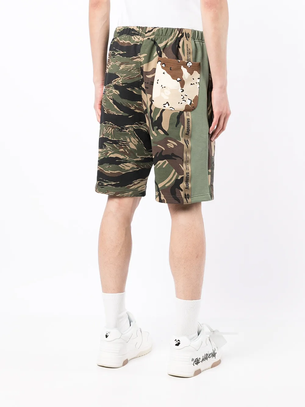 Off white clearance camo shorts