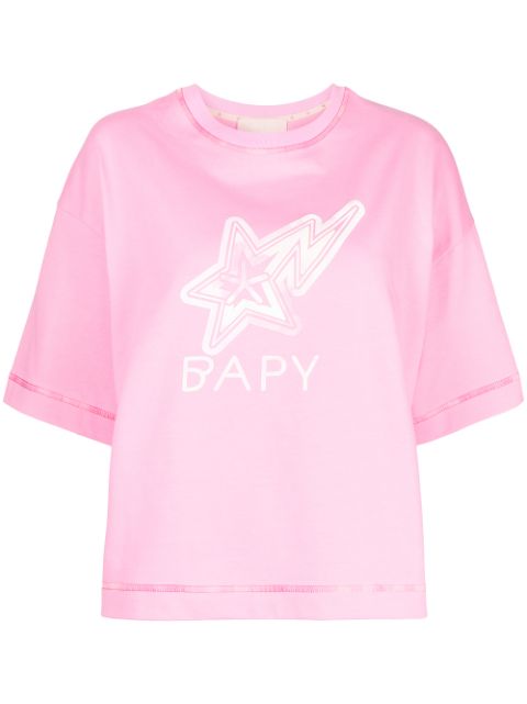 BAPY BY *A BATHING APE® logo print T-shirt