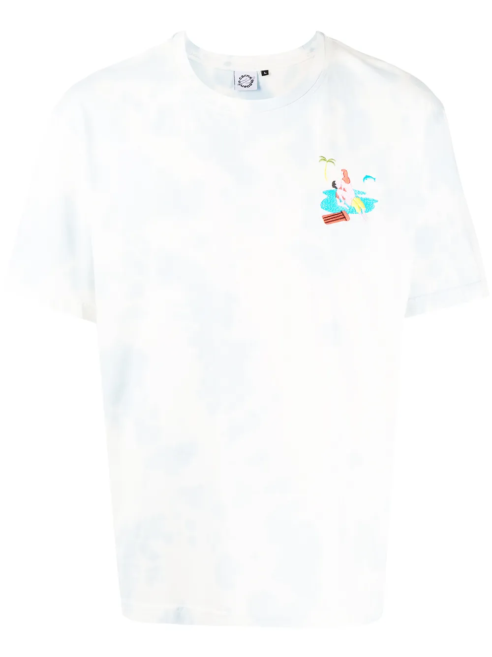 

CARNE BOLLENTE playera con motivo bordado - Blanco