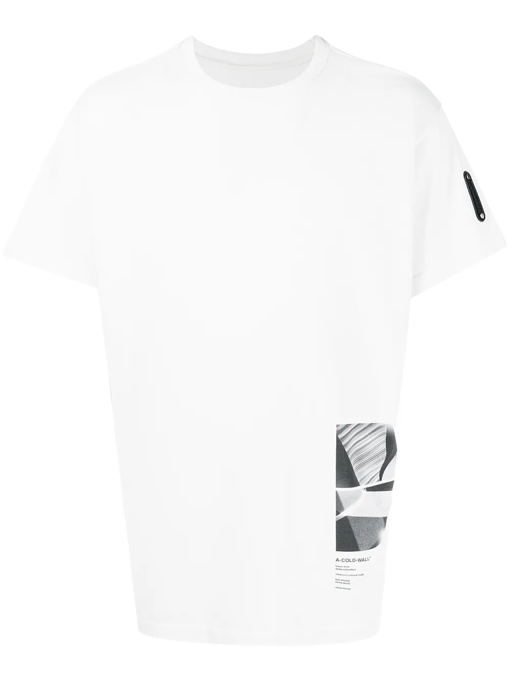 A-COLD-WALL* graphic-print T-shirt - Neutrals