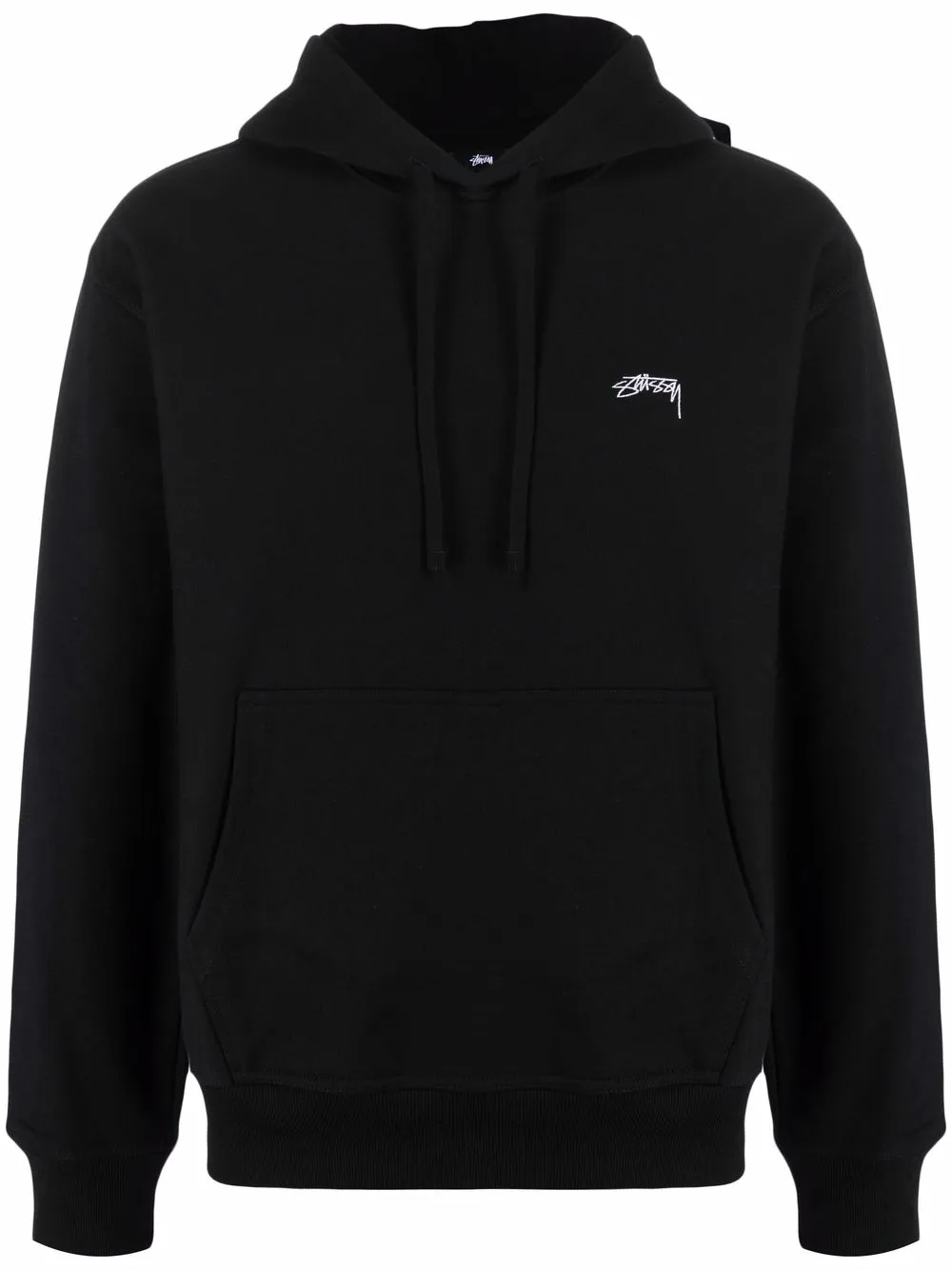 

Stüssy hoodie con logo bordado - Negro