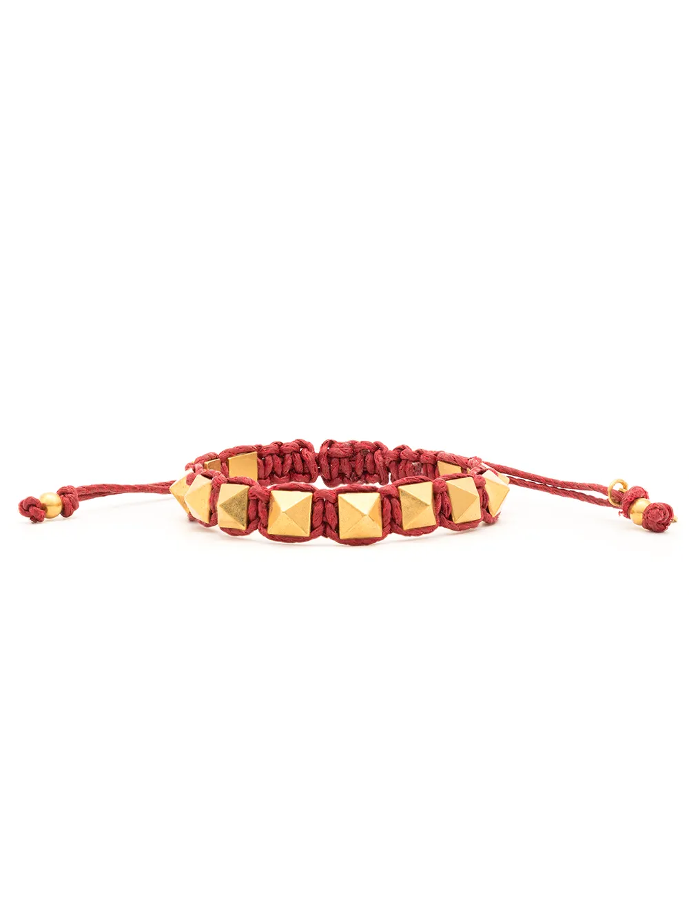 

Valentino Garavani pulsera Rockstud - Rojo