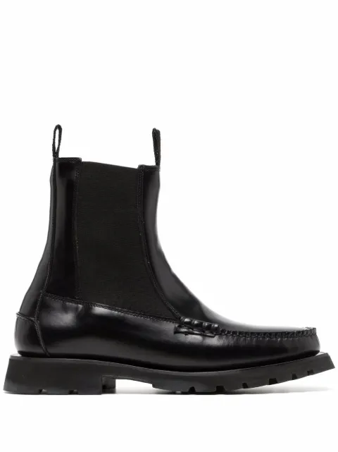 Hereu elasticated-panels ankle boots