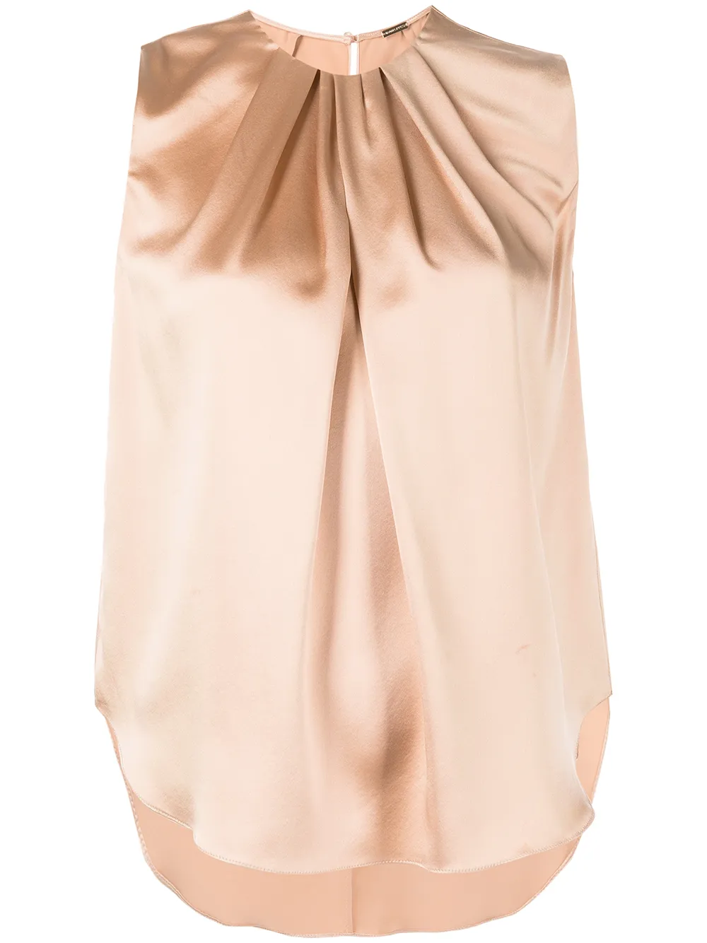 

Adam Lippes pleated silk vest - Pink