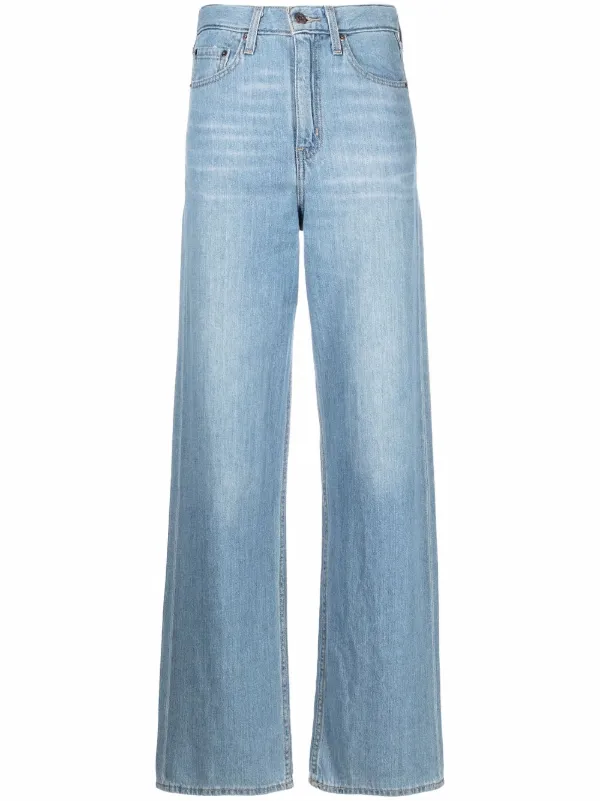 levi's high rise wide leg jeans