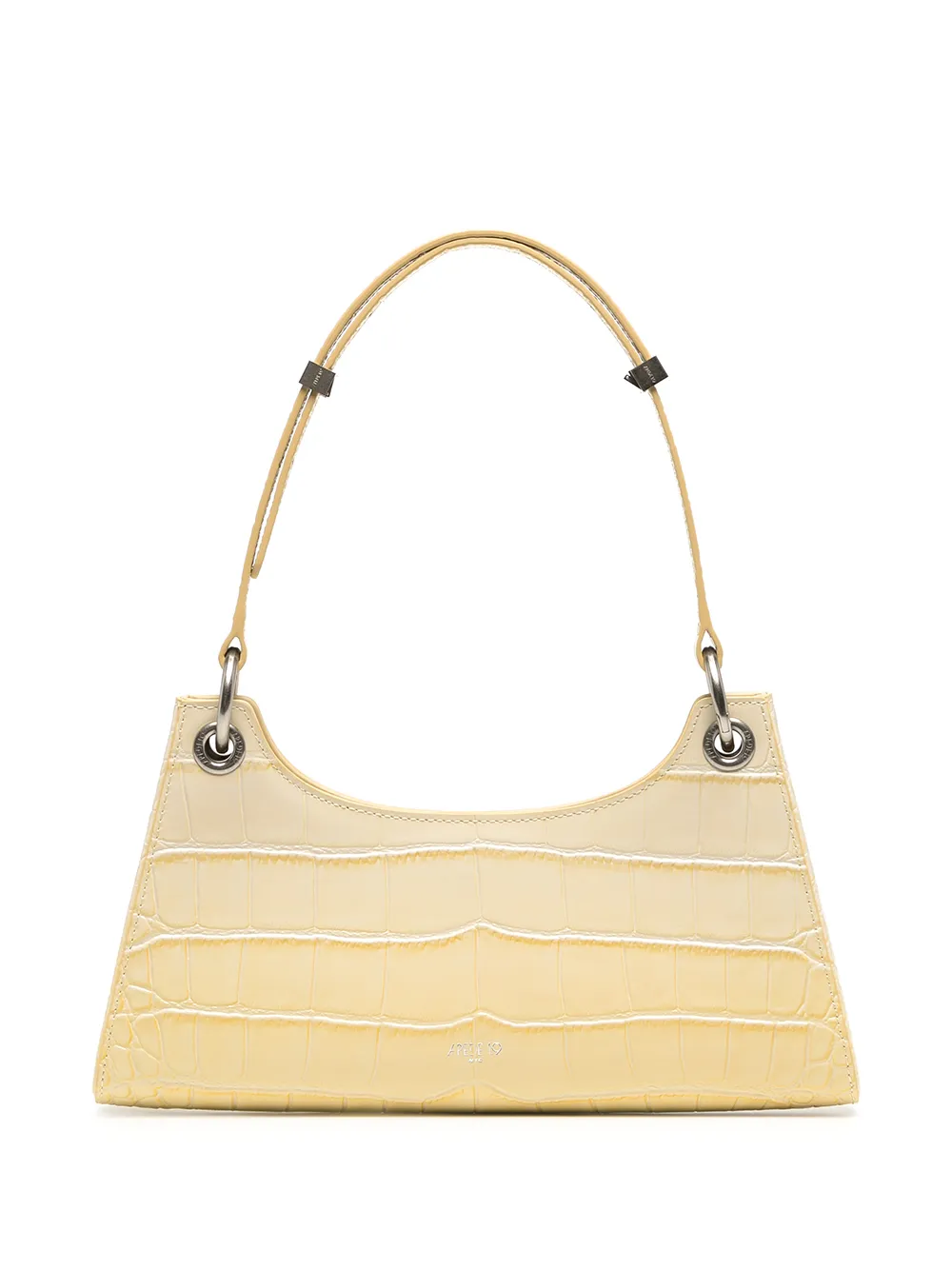 

APEDE MOD crocodile-embossed leather shoulder bag - Yellow