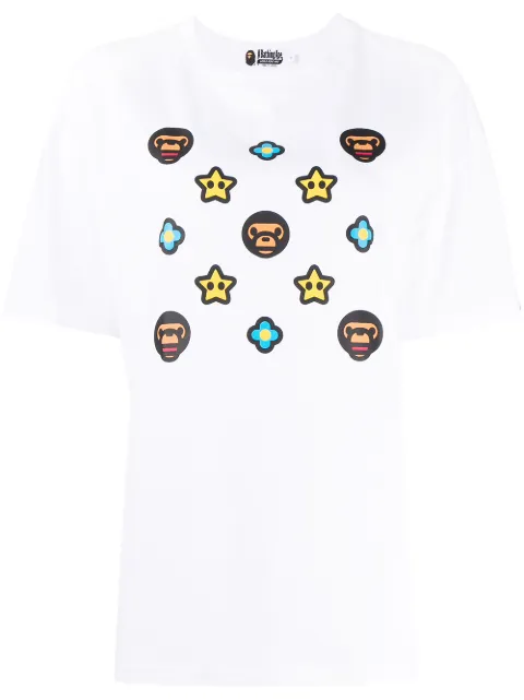 A BATHING APE® Milo Monogram cotton T-shirt
