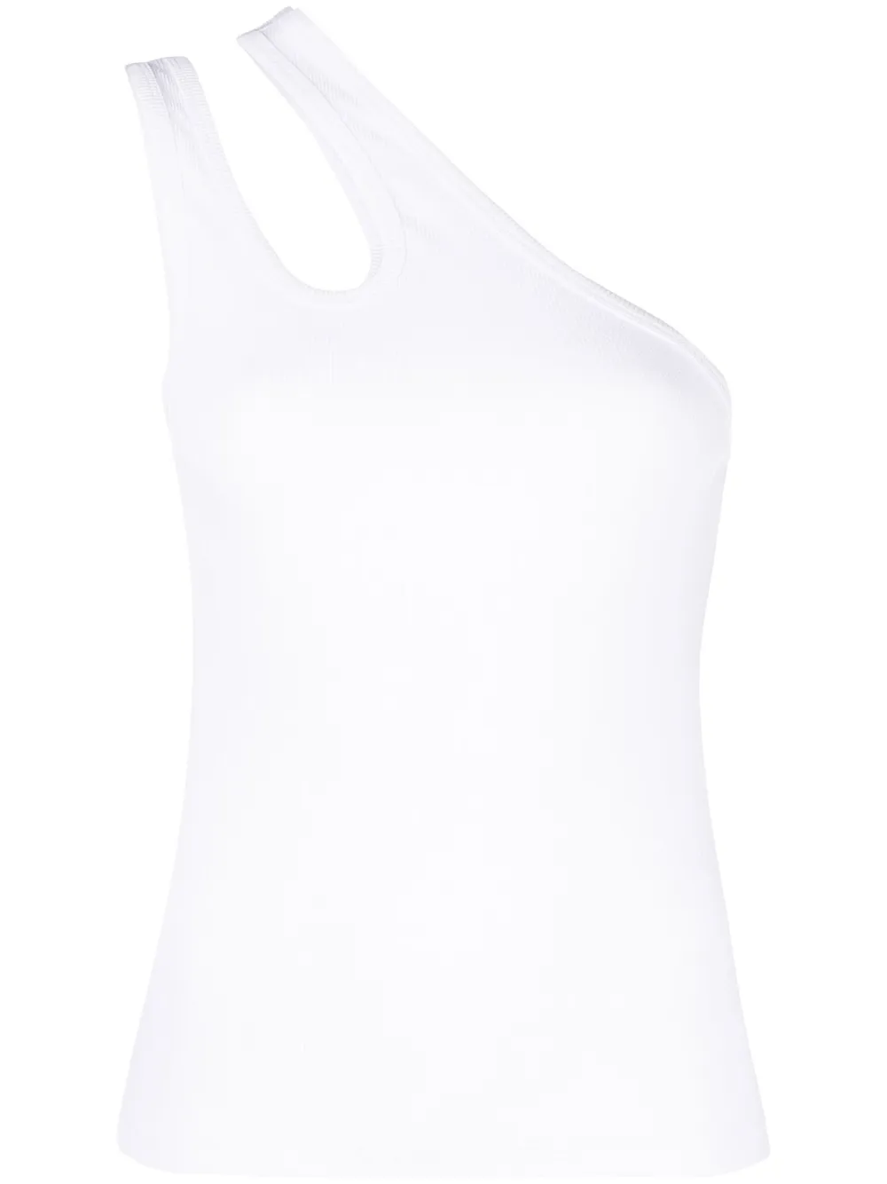 

REMAIN Toya cut-out one-shoulder top - White