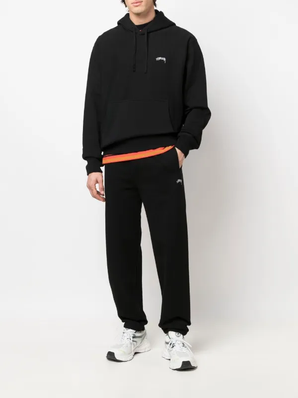 embroidered-logo Cotton Joggers - Farfetch