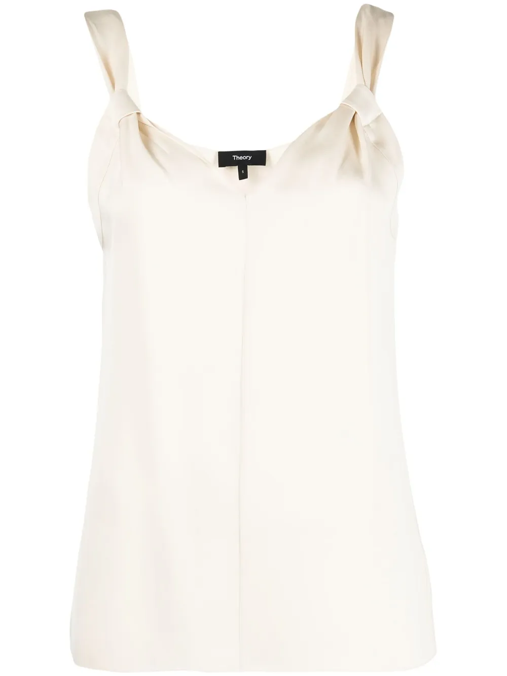 

Theory georgette V-neck top - Neutrals