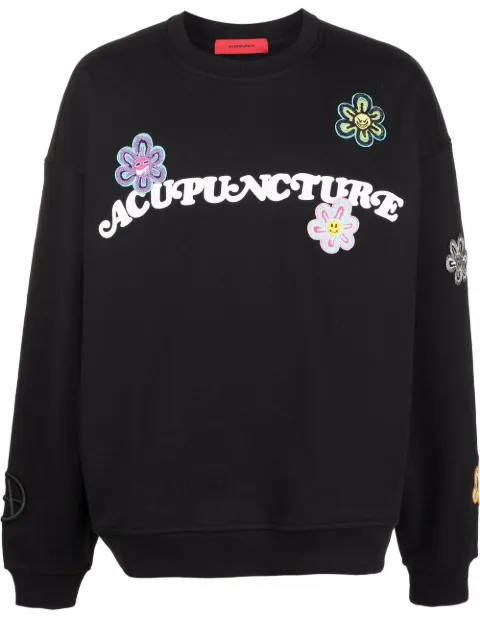 acupuncture 1993 logo印花卫衣