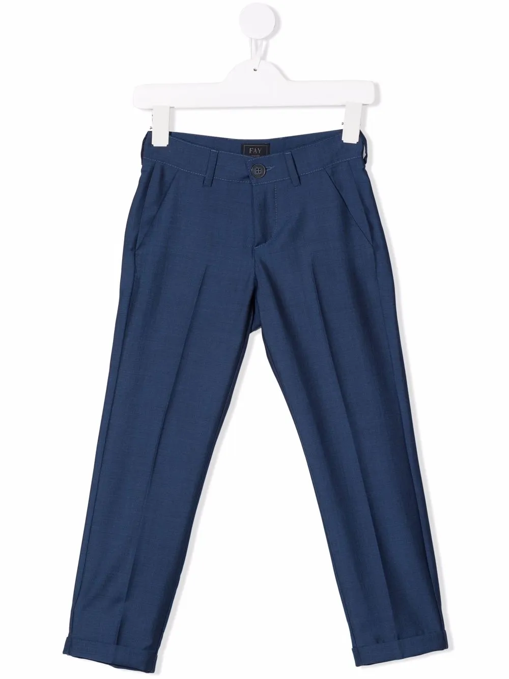 

Fay Kids tailored wool trousers - Blue