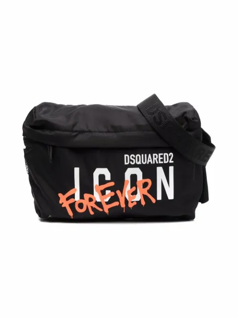Dsquared2 Kids شنطة كروس بطبعة شعار الماركة