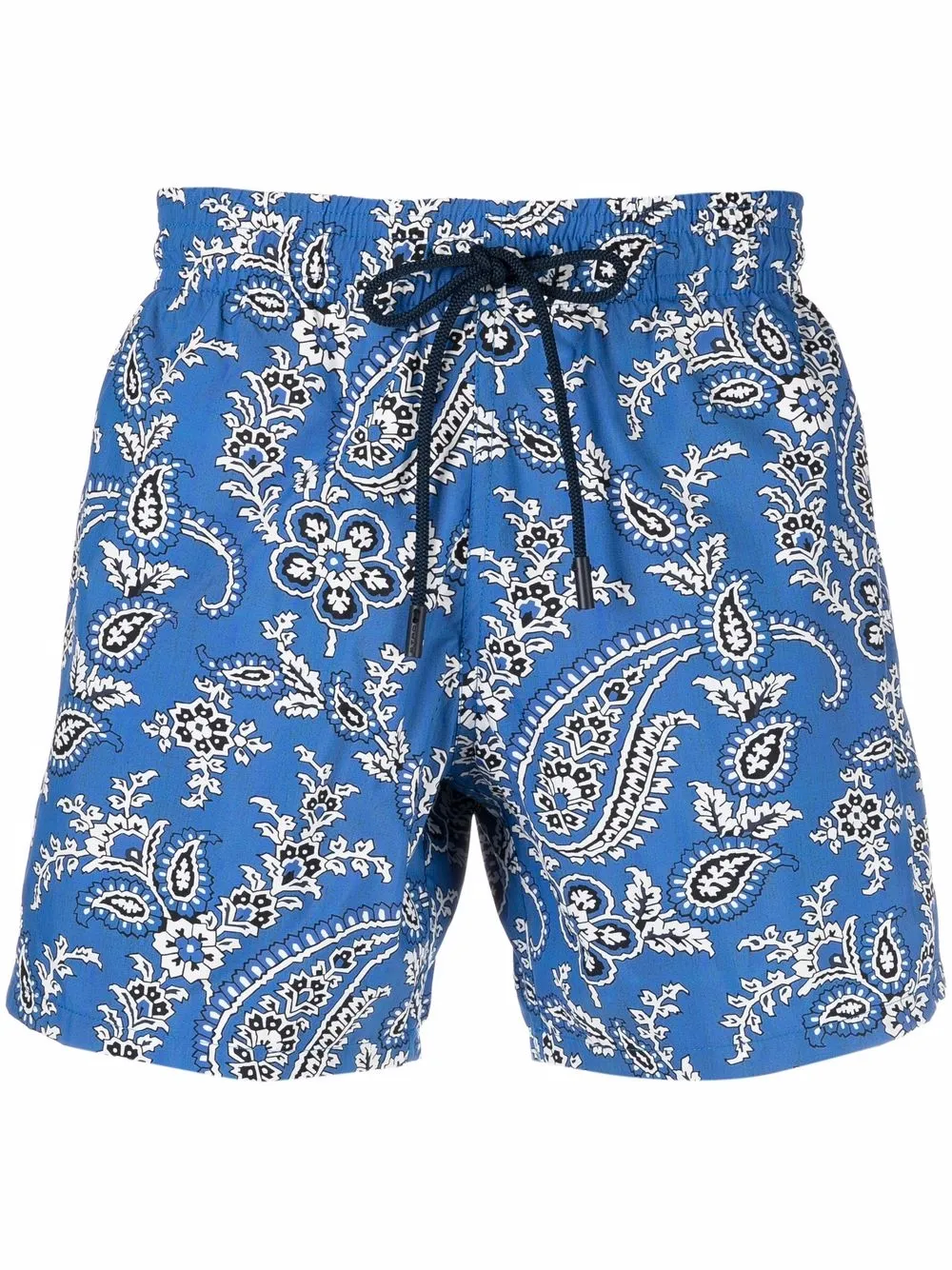 

ETRO shorts de playa con estampado de cachemira - Azul