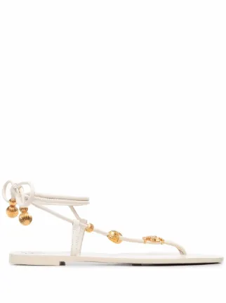 Tory burch sales beaded sandals