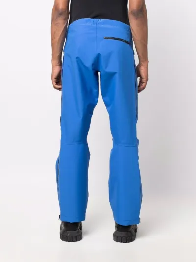 Sale GR10K zip-detail ruched trousers 