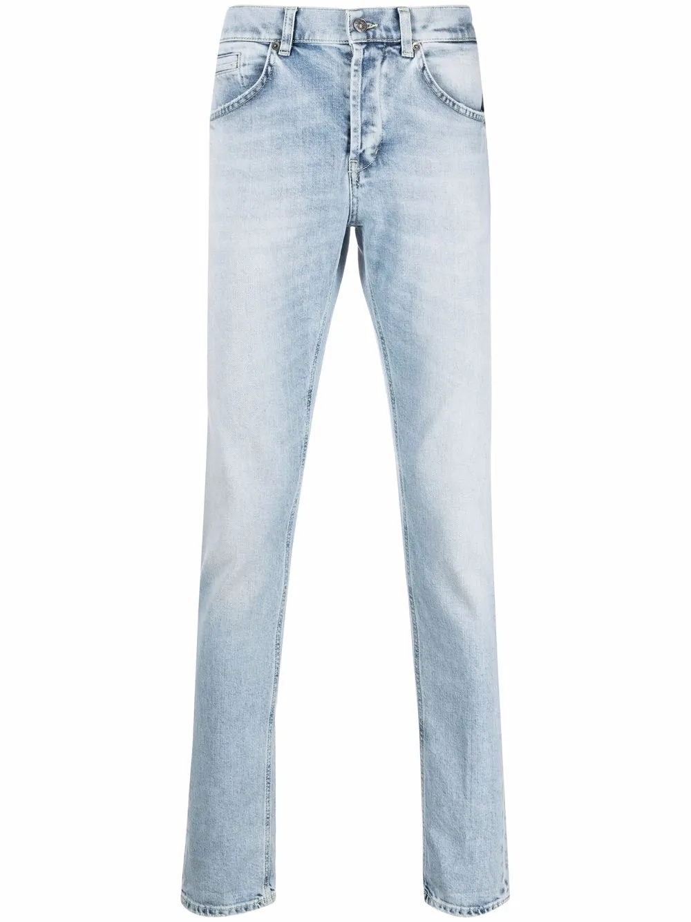 DONDUP jeans slim con tiro bajo - Azul