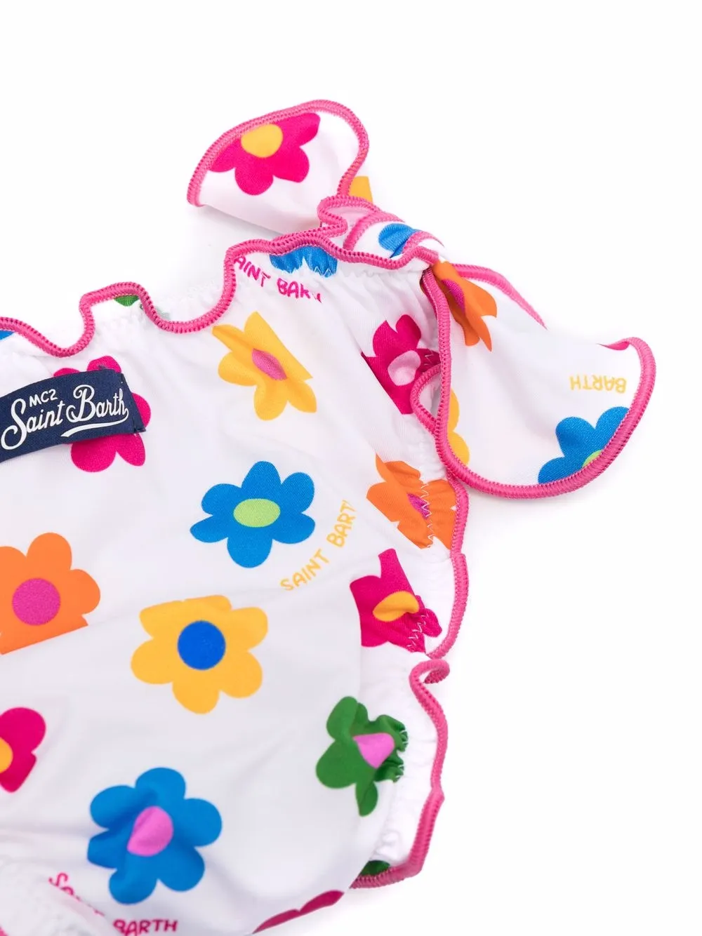MC2 Saint Barth Kids floralprint lettucehem Bikini Set Farfetch