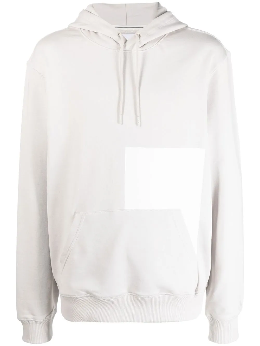

Calvin Klein Jeans panelled pullover hoodie - Grey