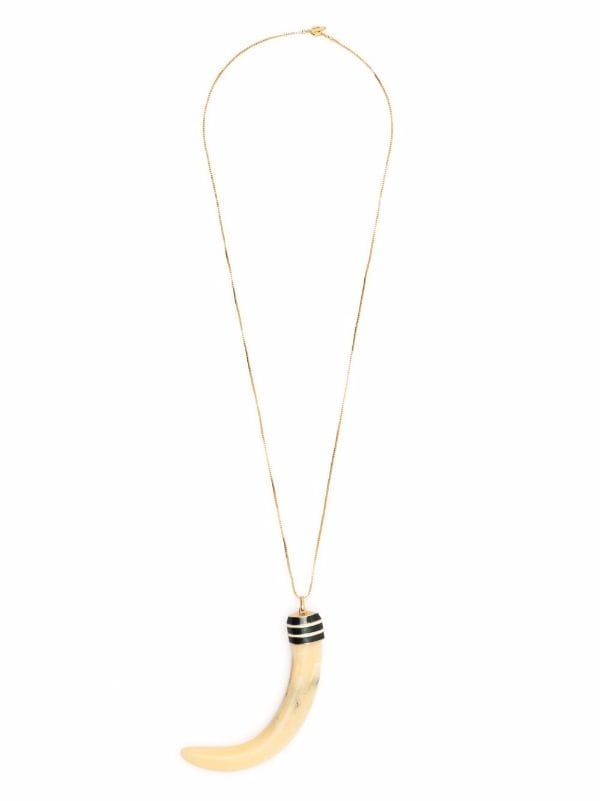 tory burch horn necklace