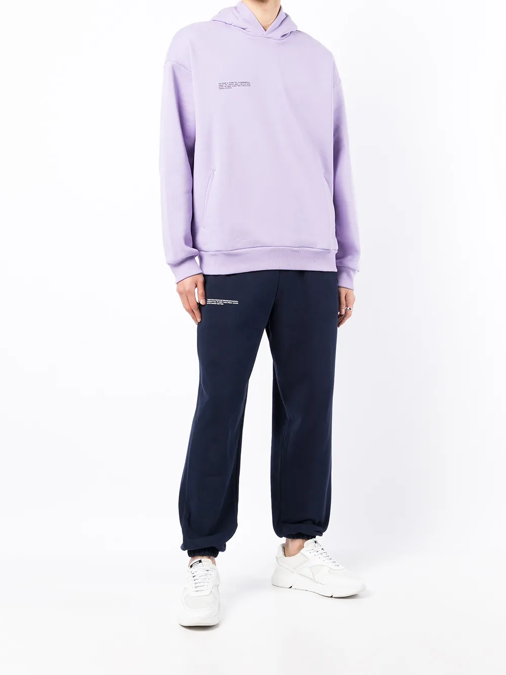 pangaia purple hoodie