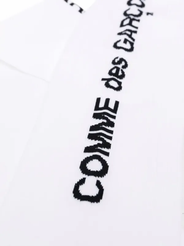 Comme Des Garçons Homme Plus logo-print Knitted Socks - Farfetch