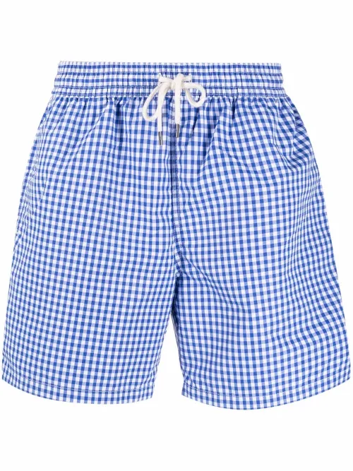 Short de bain à carreaux vichy - Polo Ralph Lauren - Modalova