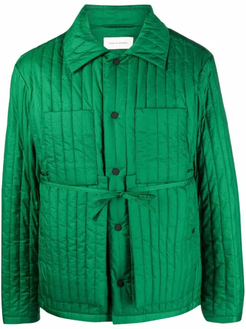Craig Green quilted buttoned jacket