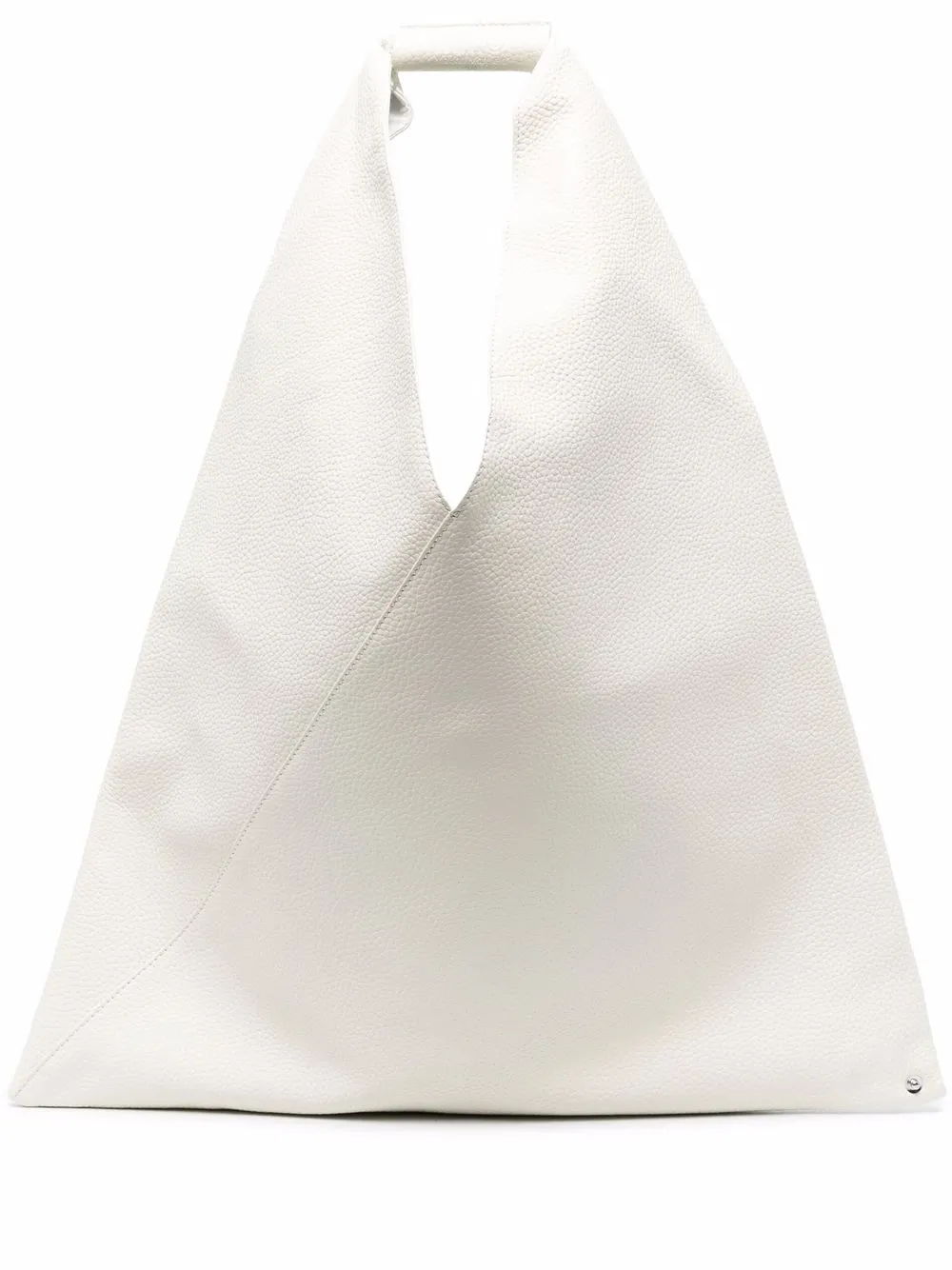 

MM6 Maison Margiela pebbled-texture tote bag - White