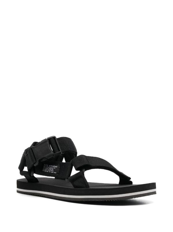 Levi s Tahoe buckle fastening Sandals Farfetch